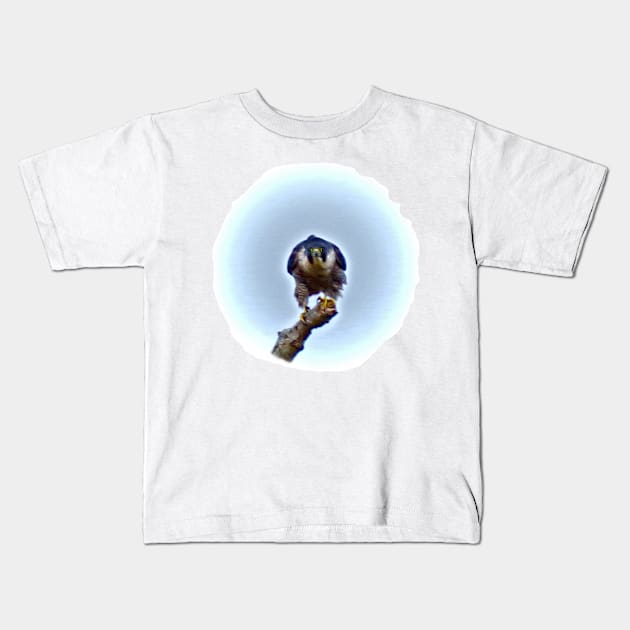 WILD EYES Kids T-Shirt by dumbodancer